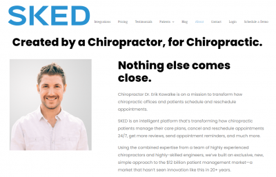 Chiropractic Patient